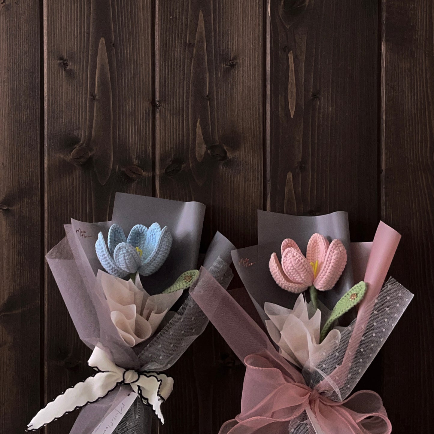 鬱金香小花束-粉色 Tulip Coral pink