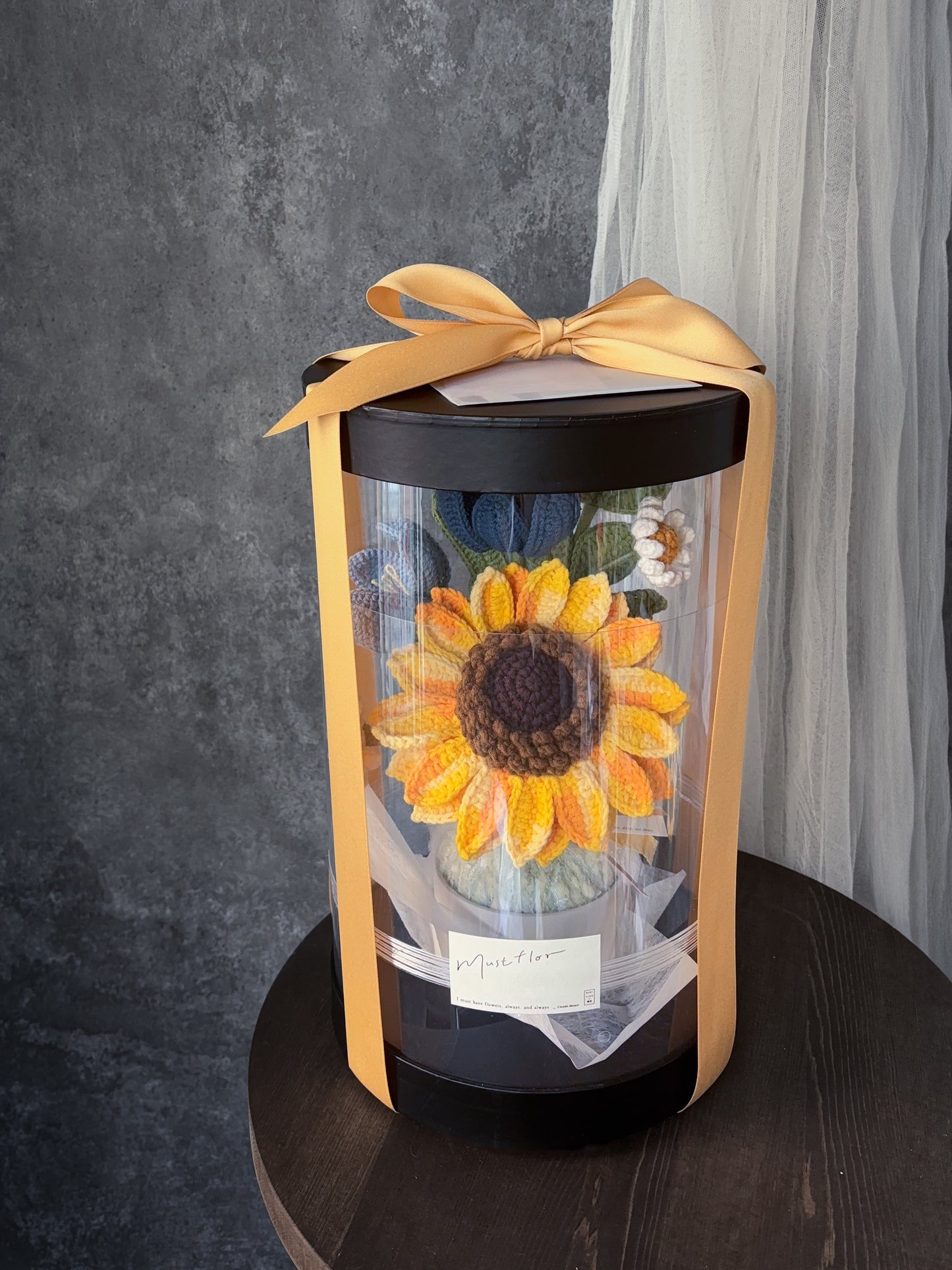 Mustflor繁花禮盒-花間暖光 Sunflowers, Tulips & Daisy