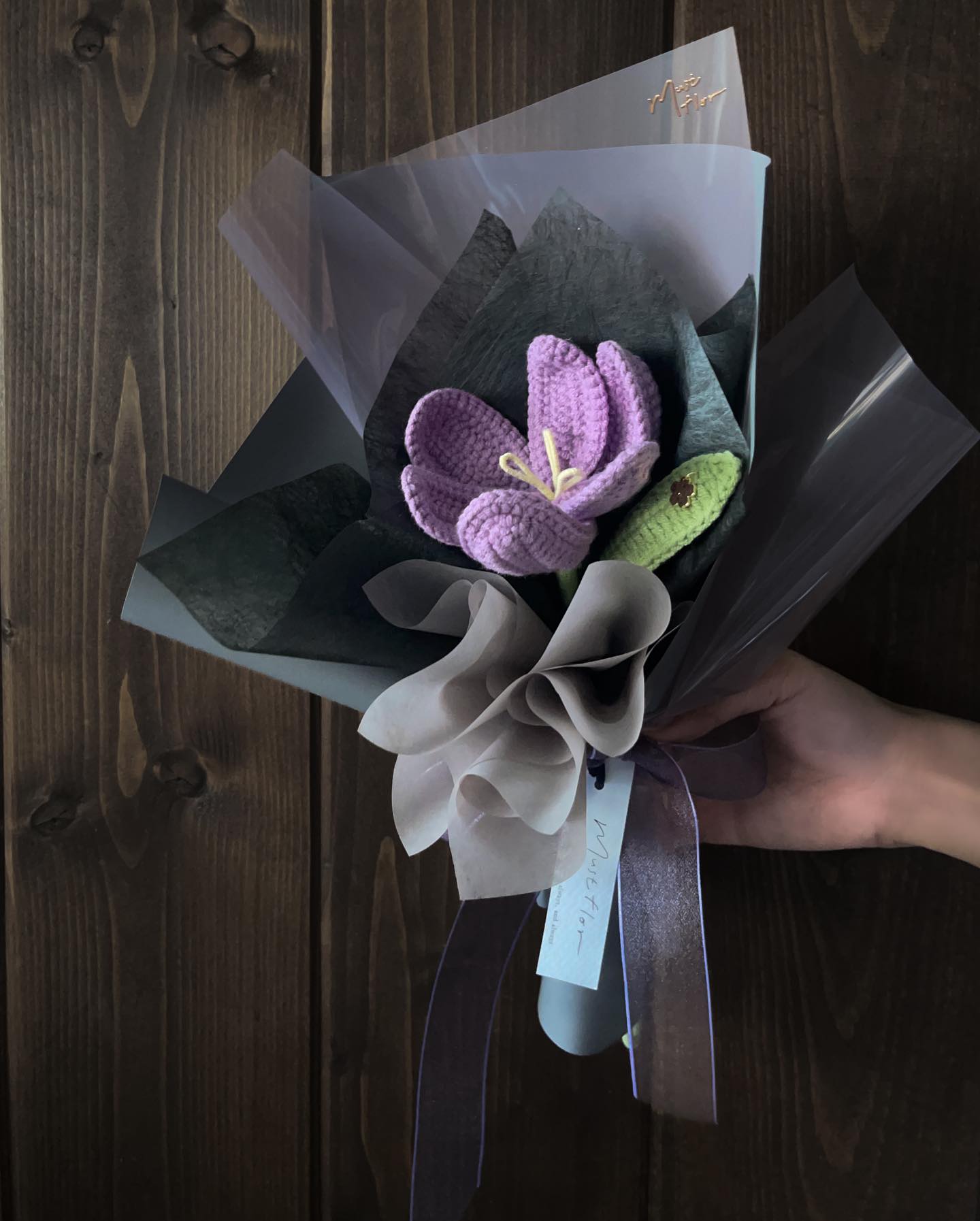 藤紫鬱金香小花束 Tulip Wisteria Purple