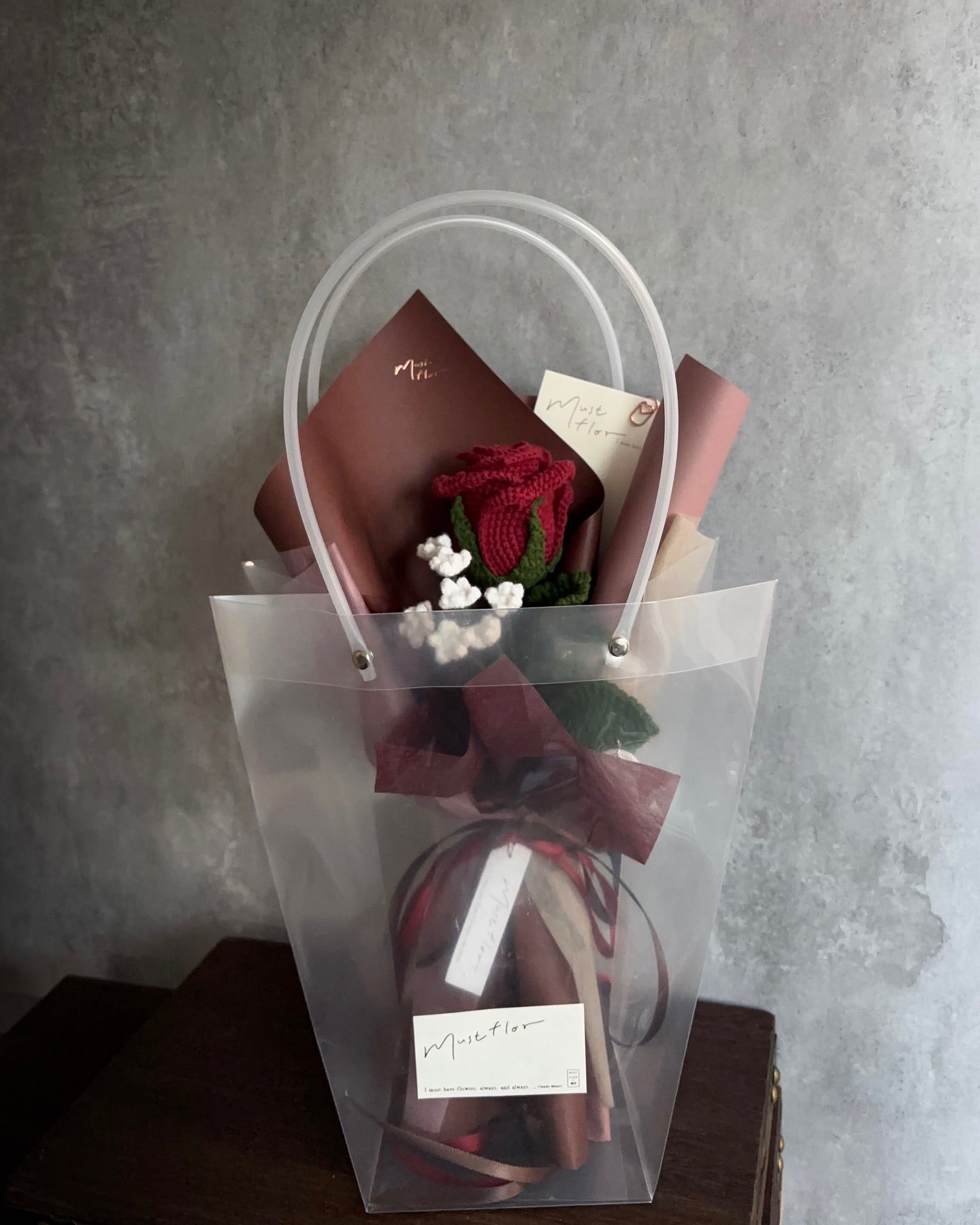 玫瑰與滿天星花束-情人節特別款(共三色) ⋆ Valentine’s Bouquet Collection