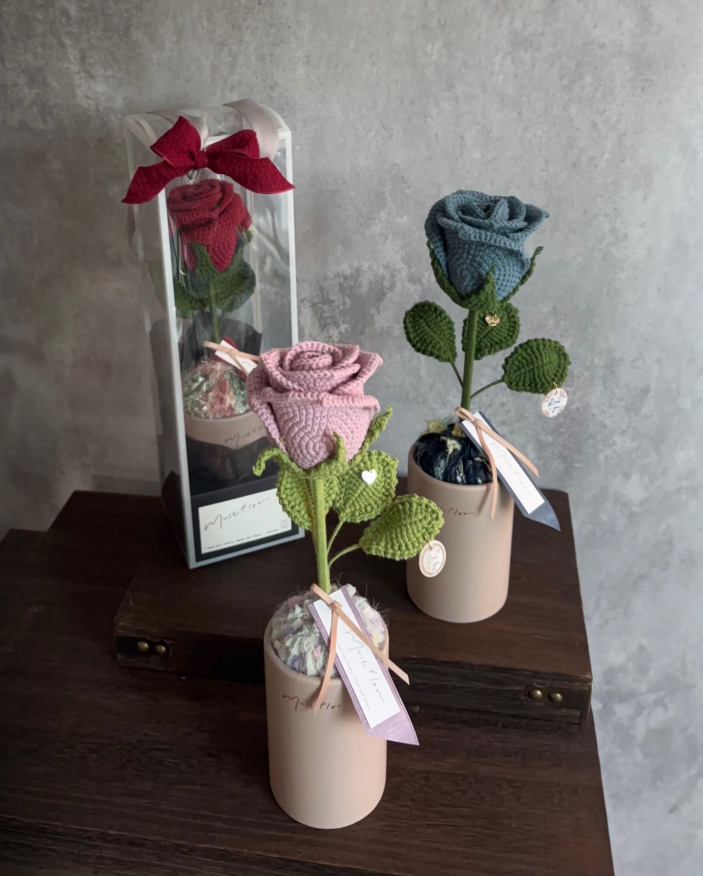 情人節|mf 經典玫瑰盆花⋆ Valentine’s Potted Collection(共三色)