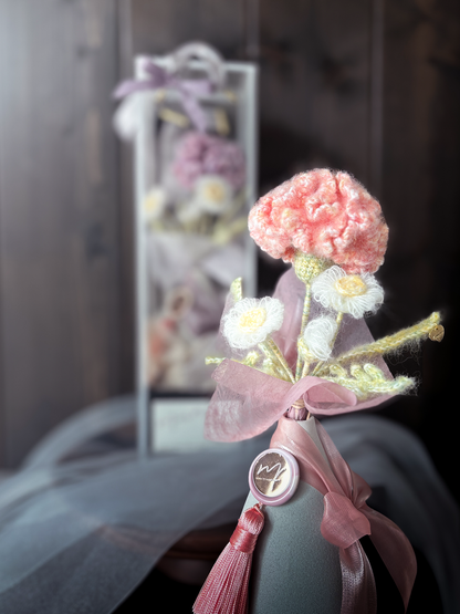 瓶中花景系列｜柔霧花影康乃馨- 朝霞粉｜Morning Blush