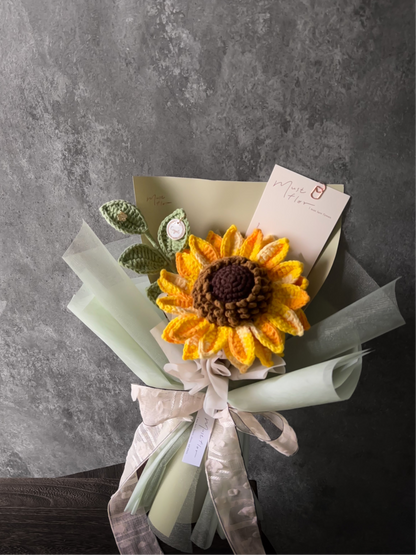 向日葵花束 - 柔芯段染色 Sunflower - Soft Gradient