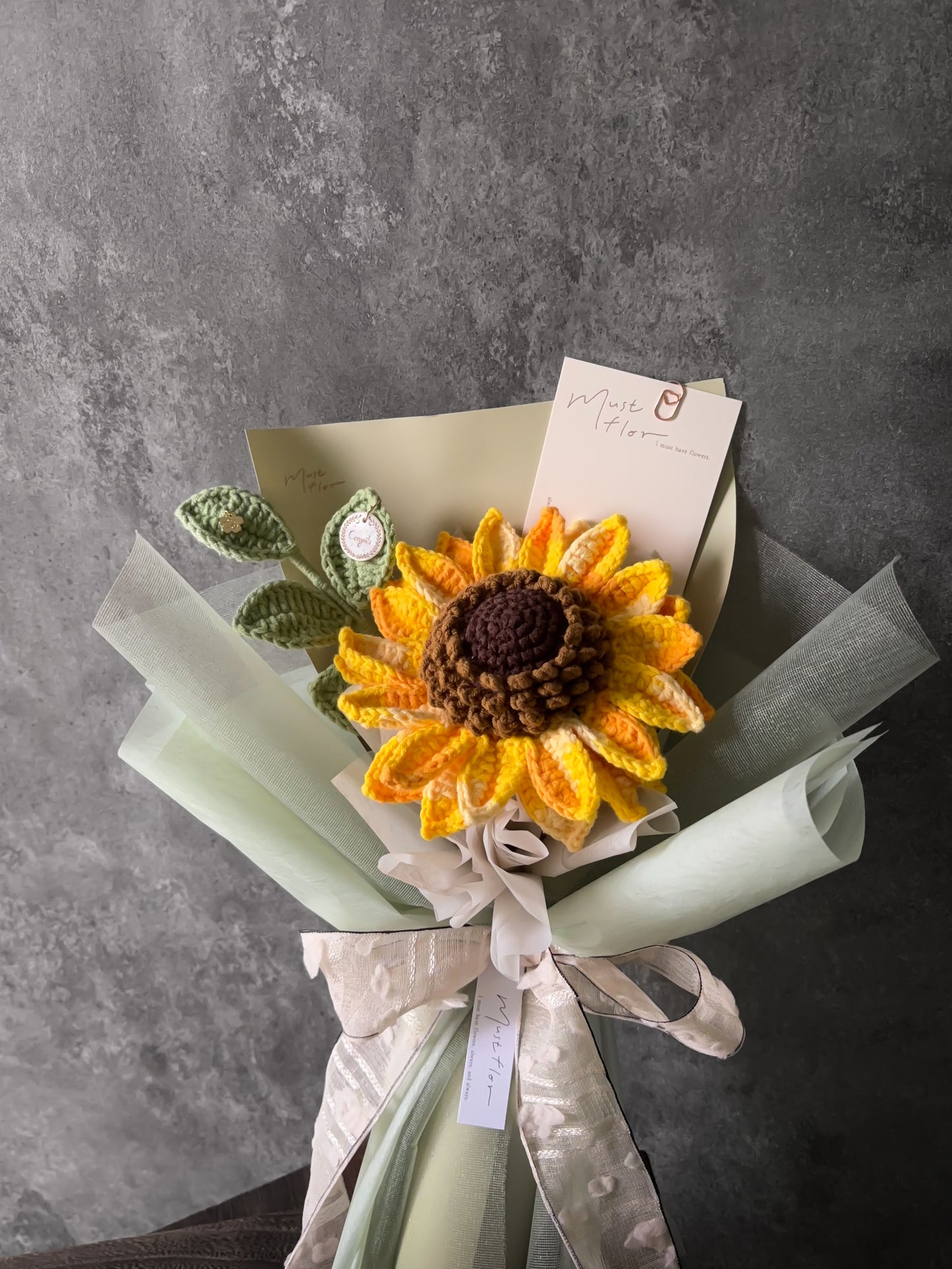 向日葵花束 - 柔芯段染色 Sunflower - Soft Gradient
