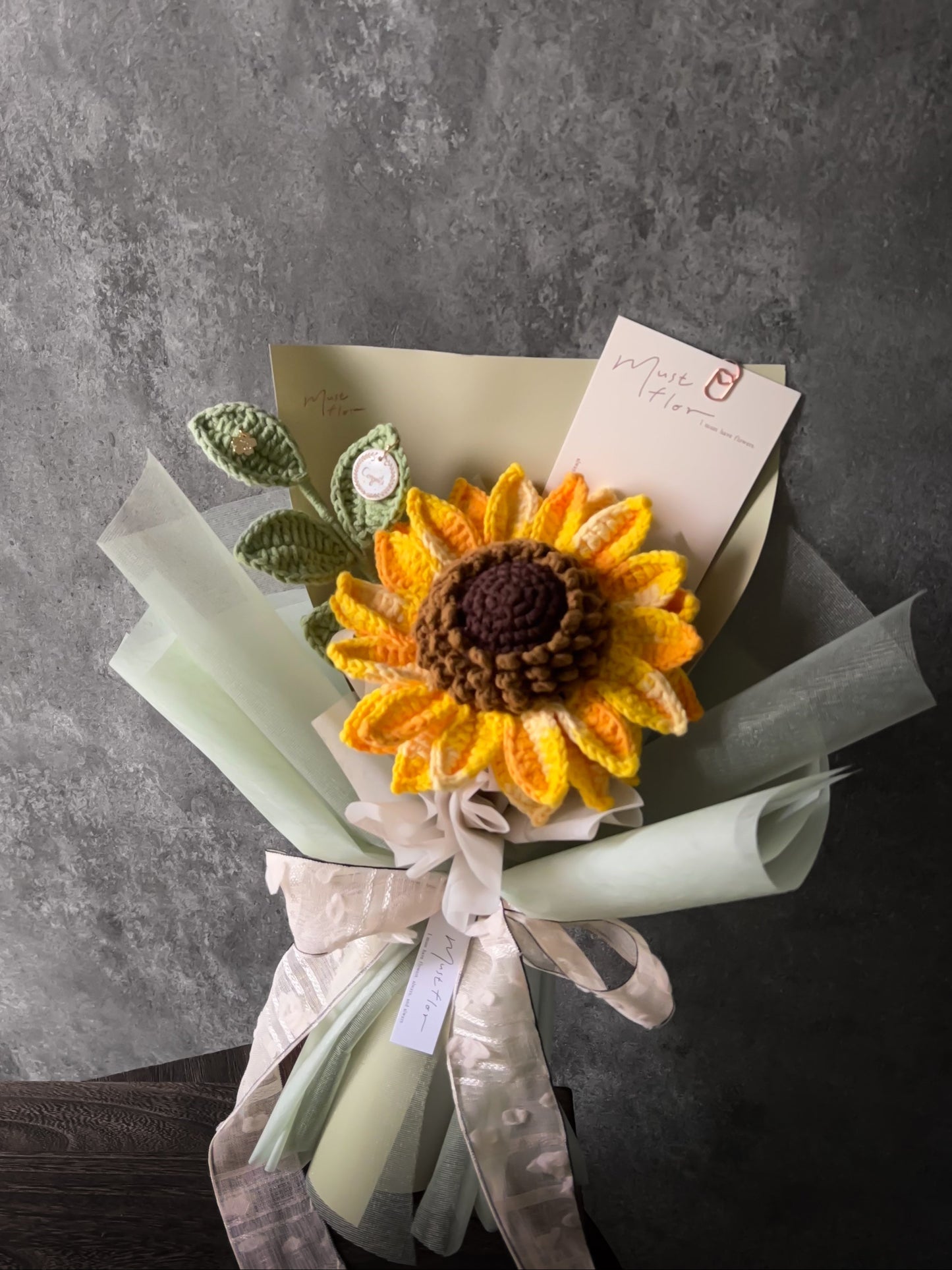 向日葵花束 - 柔芯段染色 Sunflower - Soft Gradient