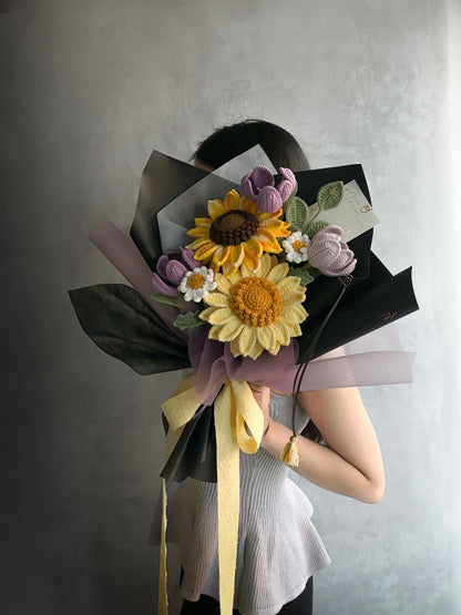 Mustflor畢業季特別款花束 - 向日繁花 ｜Sunlit Bloom Bouquet