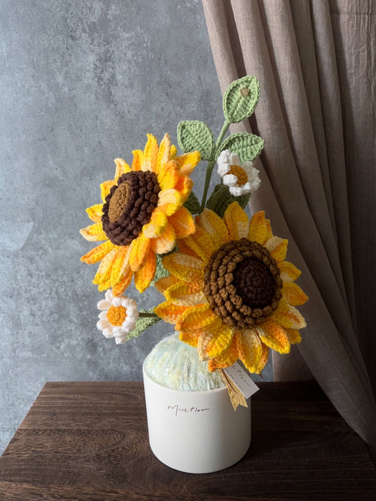 Mustflor繁花禮盒-拾光向陽 Sunflower &amp; Daisy