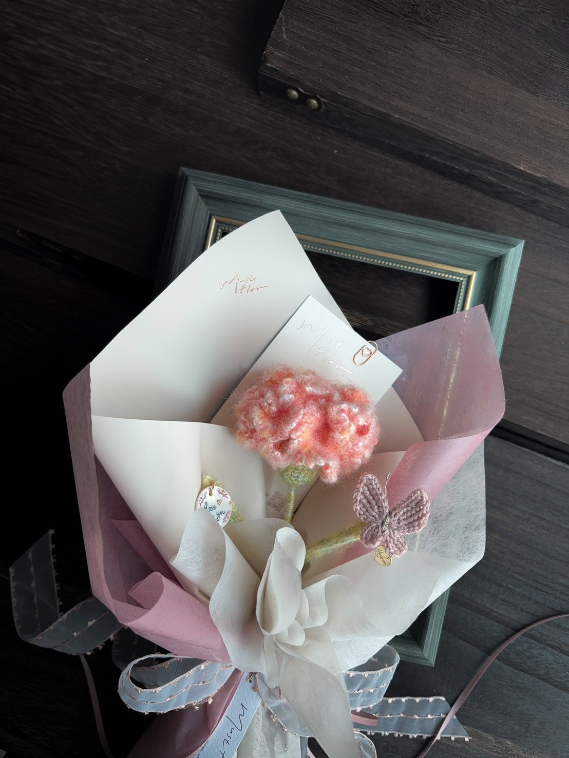 柔霧花影系列・康乃馨花束（單朵）