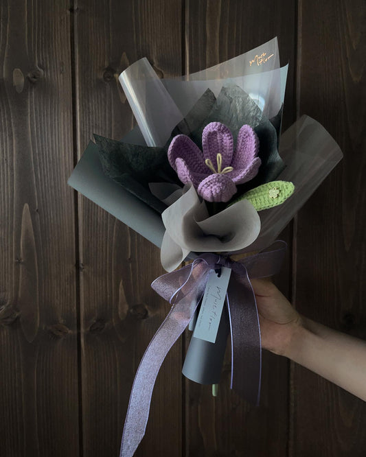藤紫鬱金香小花束 Tulip Wisteria Purple