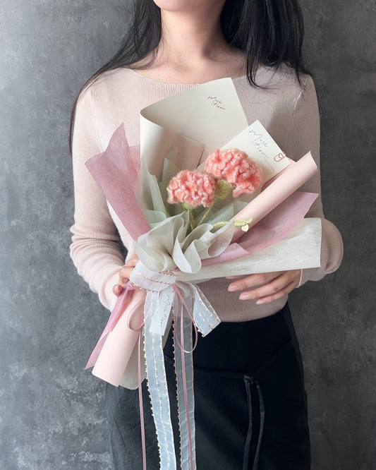 柔霧花影系列・康乃馨花束（雙朵）